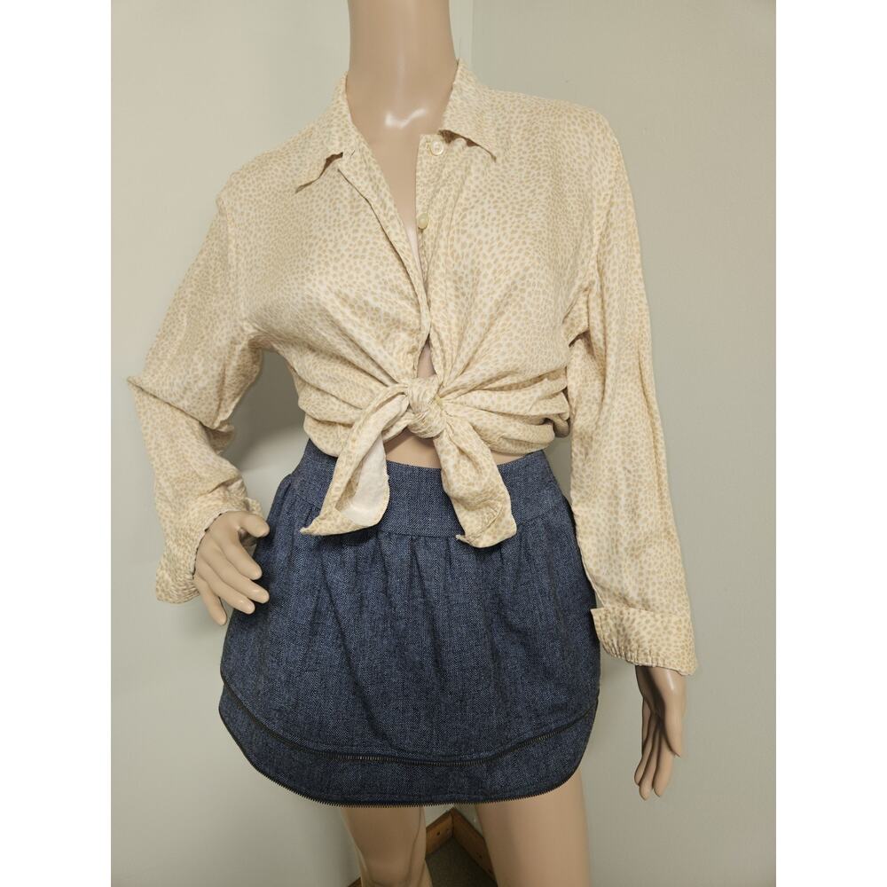 VINTAGE LIZ CLAIBORNE SPORT BLOUSE WOMENS SIZE S